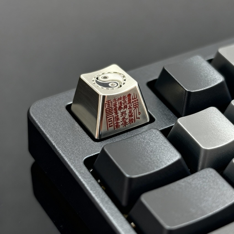 Aether Oracles "Energy Shielding " ShanGui (Mountain Spirit) Artisan Keycap - Aether Oracles